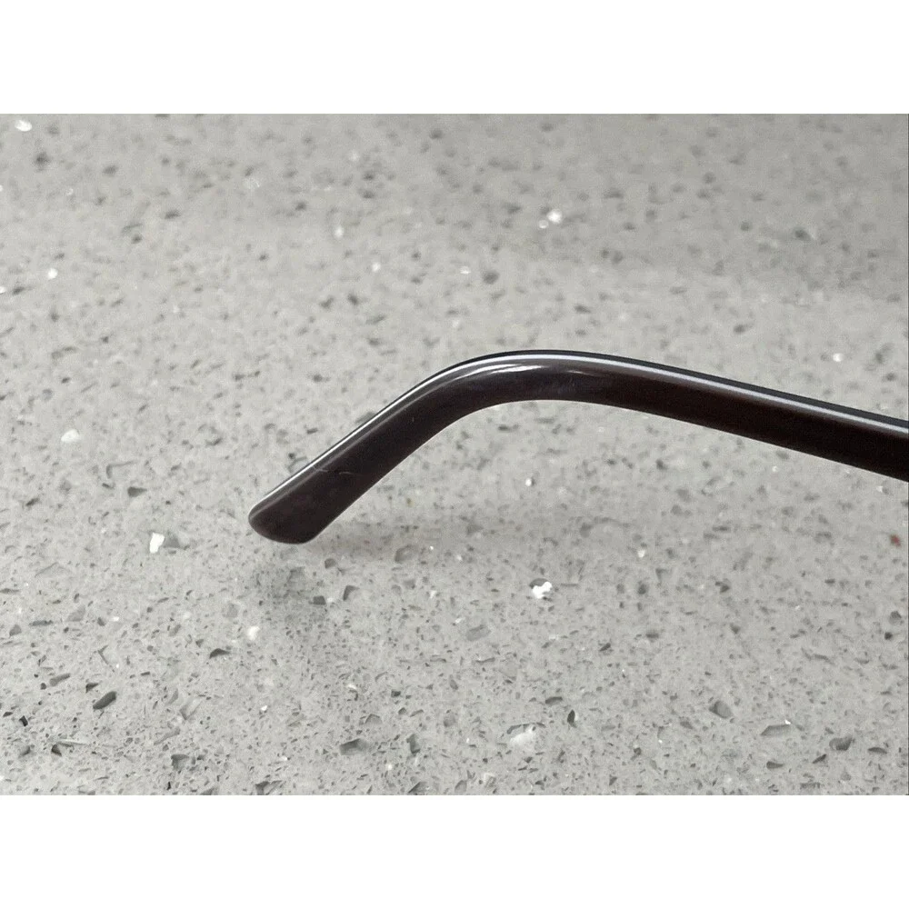 Le Grand Elan 3709 Brown Smoke Square Eyeglasses Frames ONLY 58-17-150 Elan